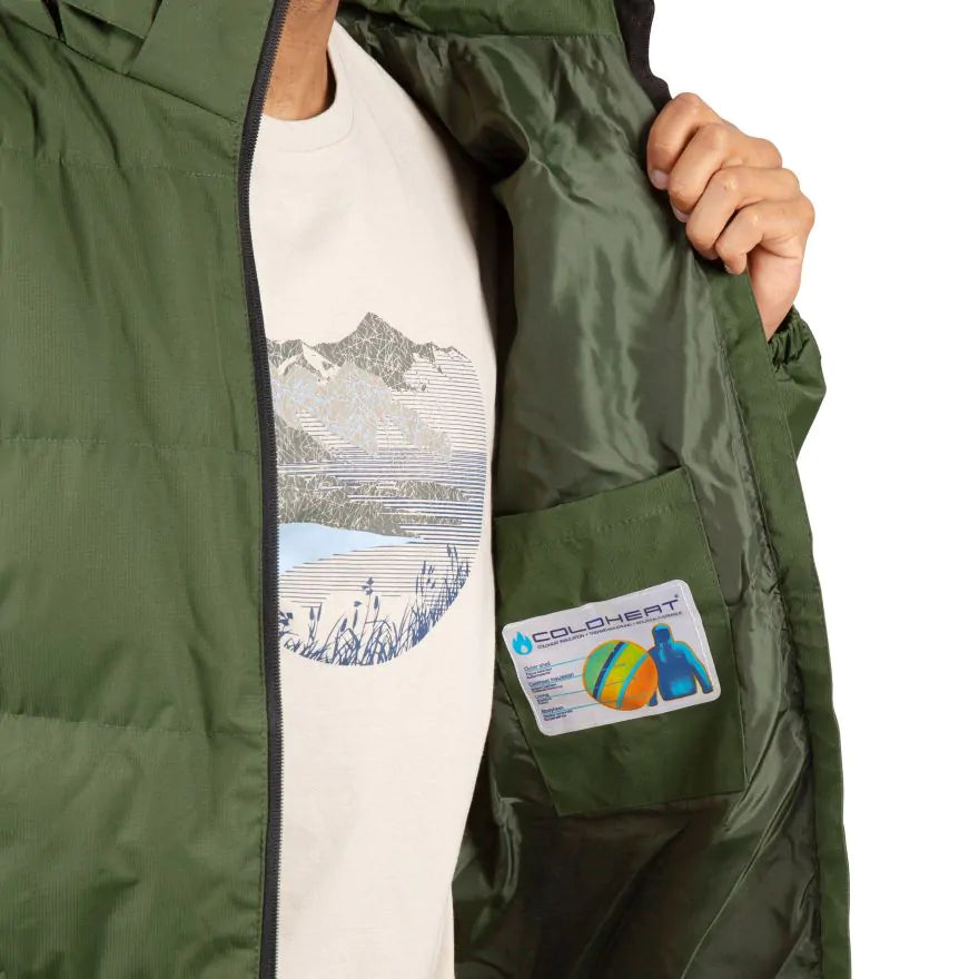 Trespass Clip Hooded Padded Casual Jacket