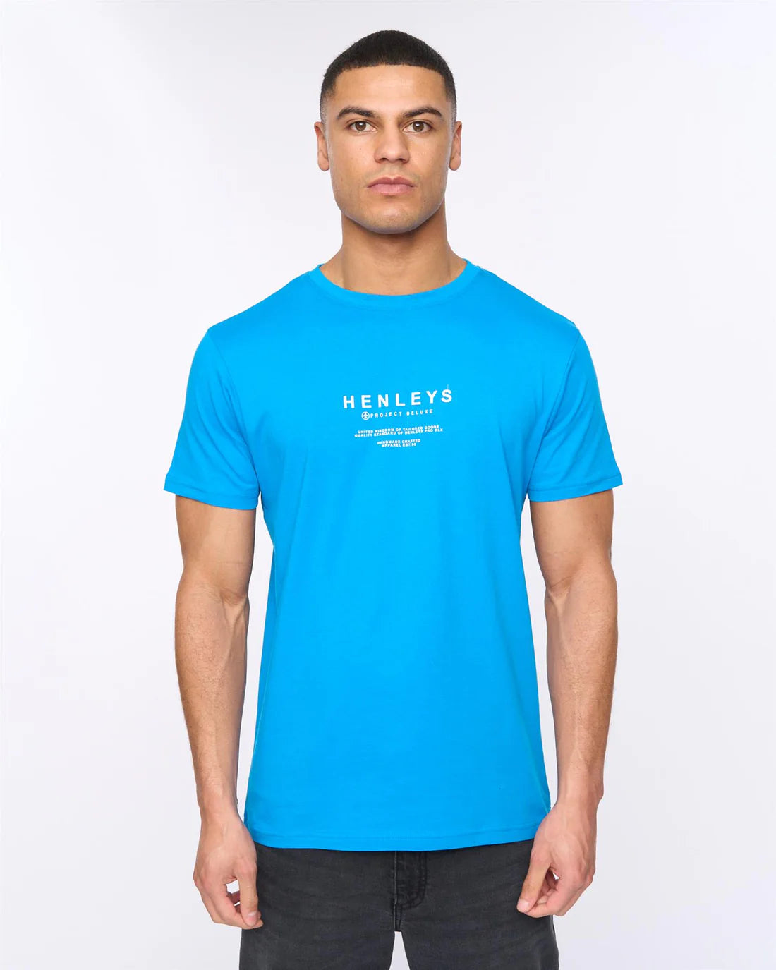 Henleys Henstack Logo Print T-Shirts (5 Pack) - Multi