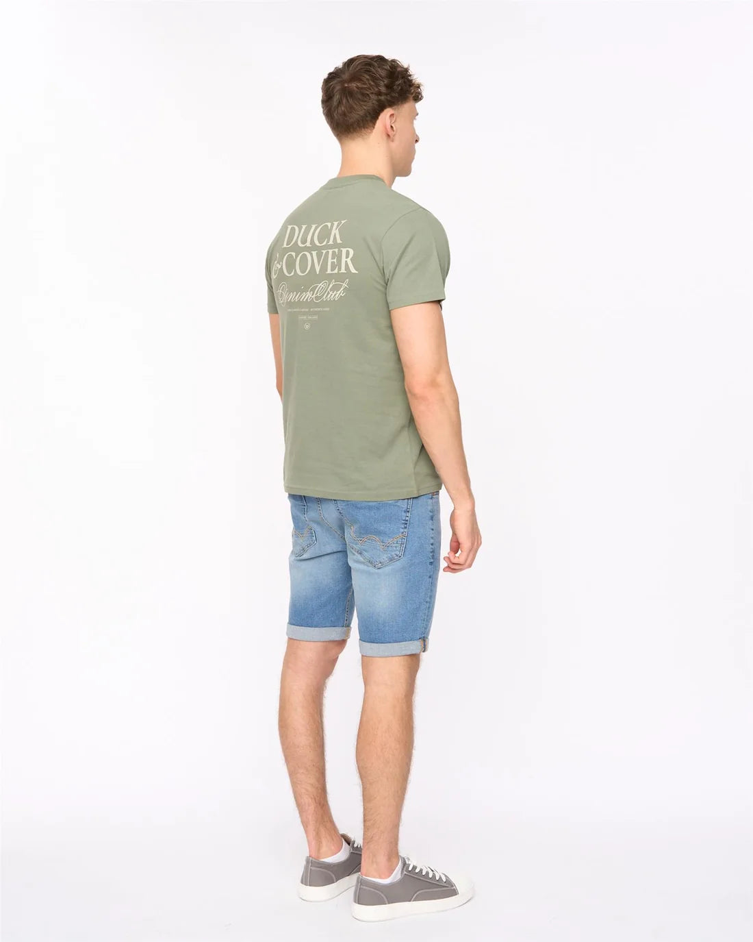 Duck & Cover Sudbury T-Shirt - Light Olive