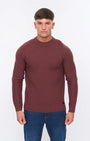 Duck and Cover Matera Texture Knit - Raisin