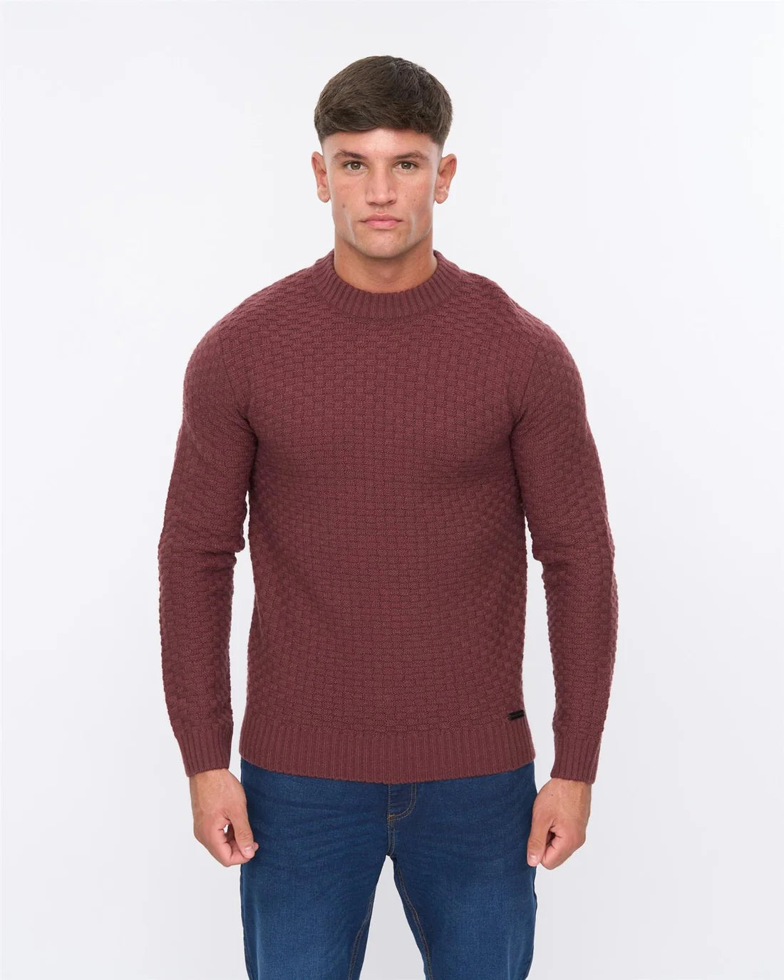 Duck and Cover Matera Texture Knit - Raisin