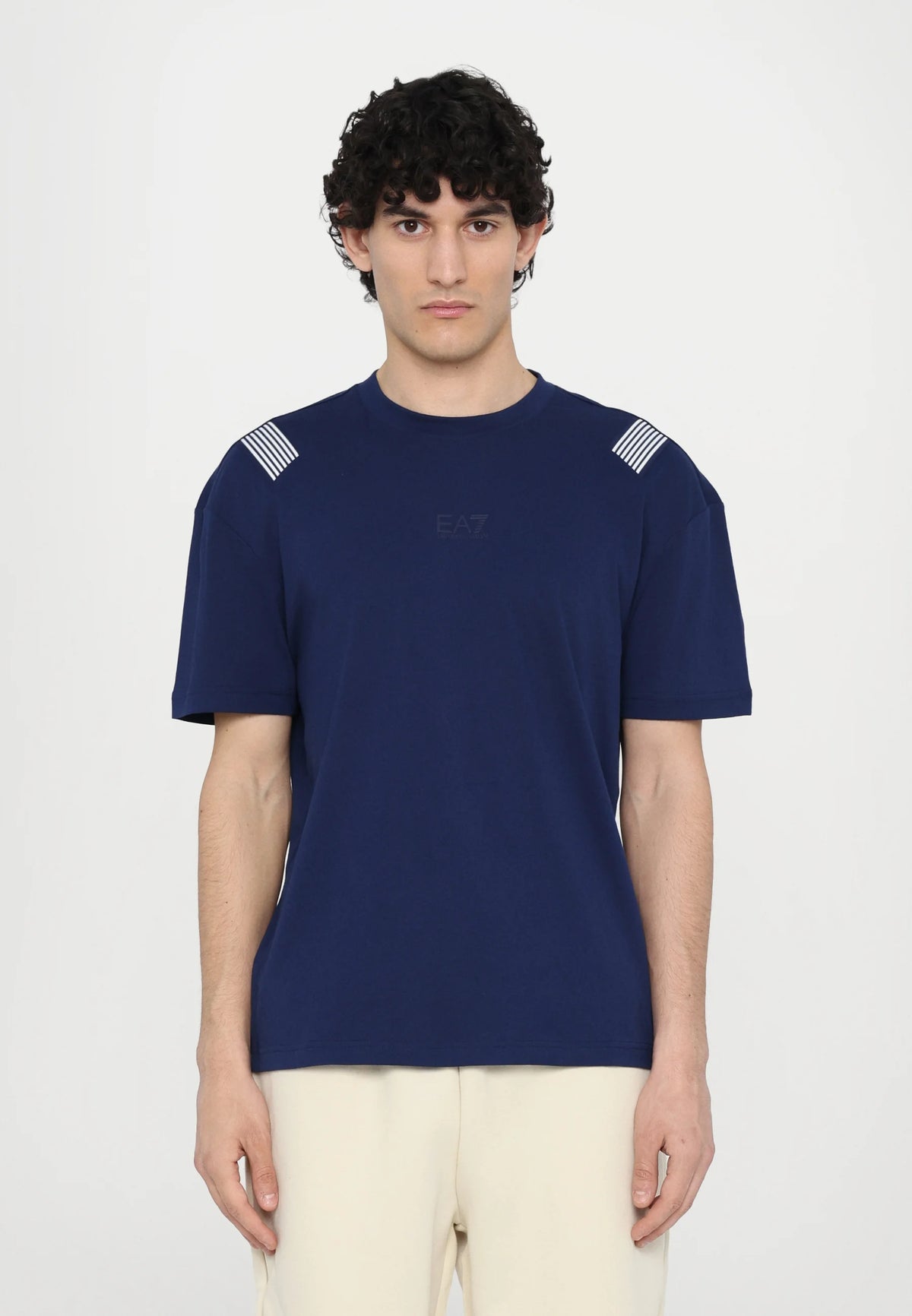 EA7 EMPORIO ARMANI 7M000266 T-SHIRT MEDIEVAL BLUE