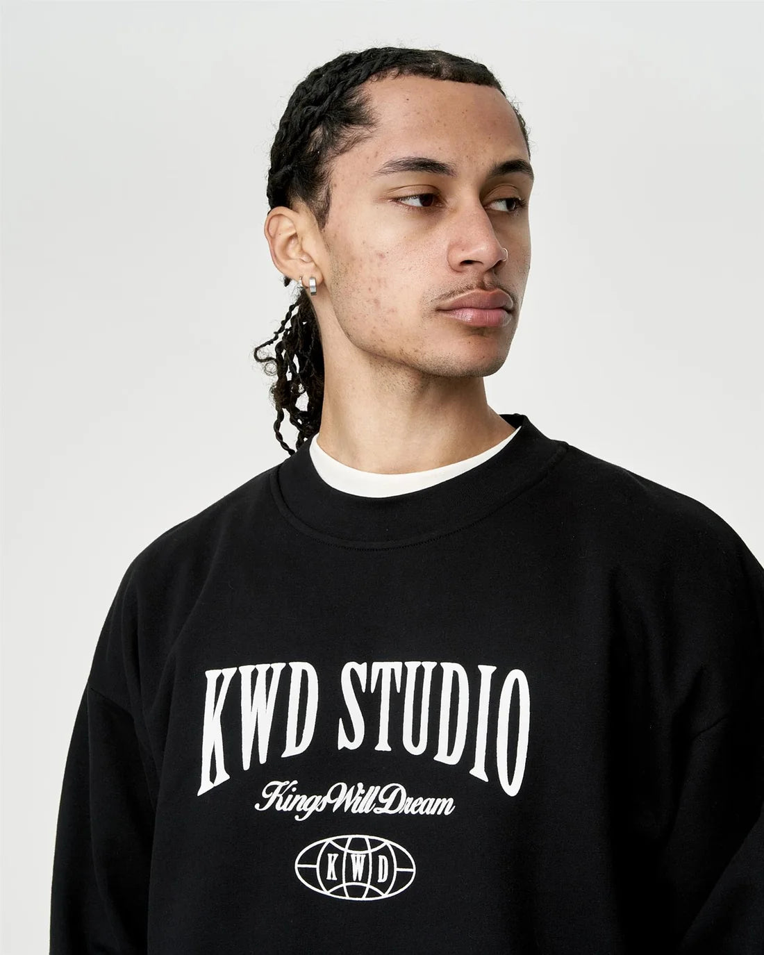 Kings Will Dream Studio Crewneck - Black
