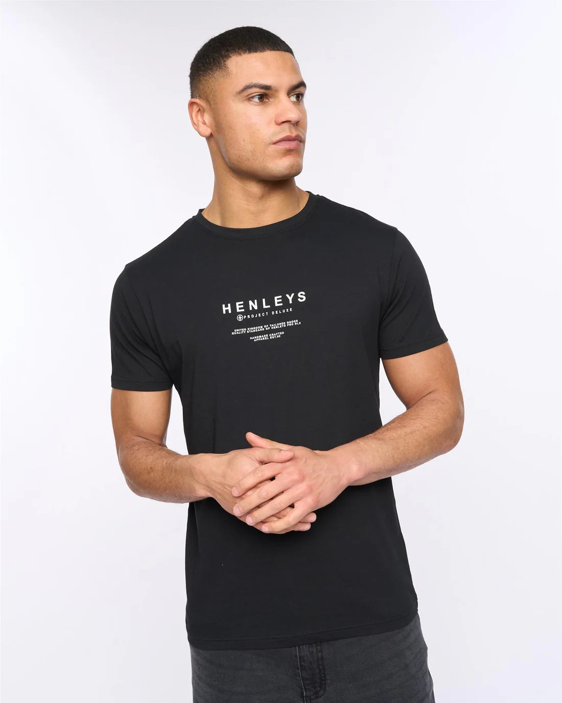 Henleys Henstack Logo Print T-Shirts (5 Pack) - Multi