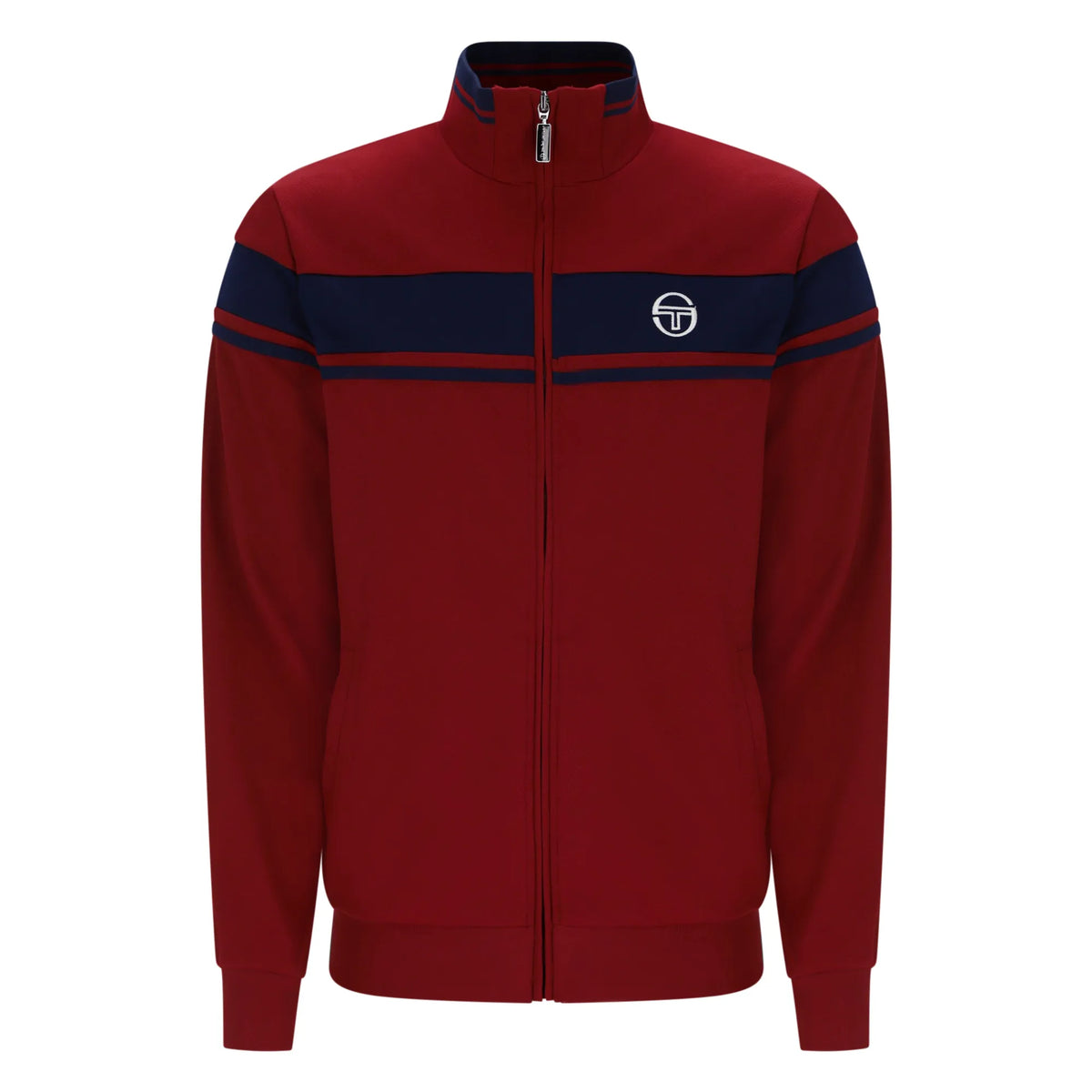 Sergio Tacchini STM14551 Damarindo Track Top 500 - Merlot/Maritime Blue