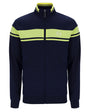 Sergio Tacchini STM14551 Damarindo Track Top 555 - Maritime Blue/Celery Green