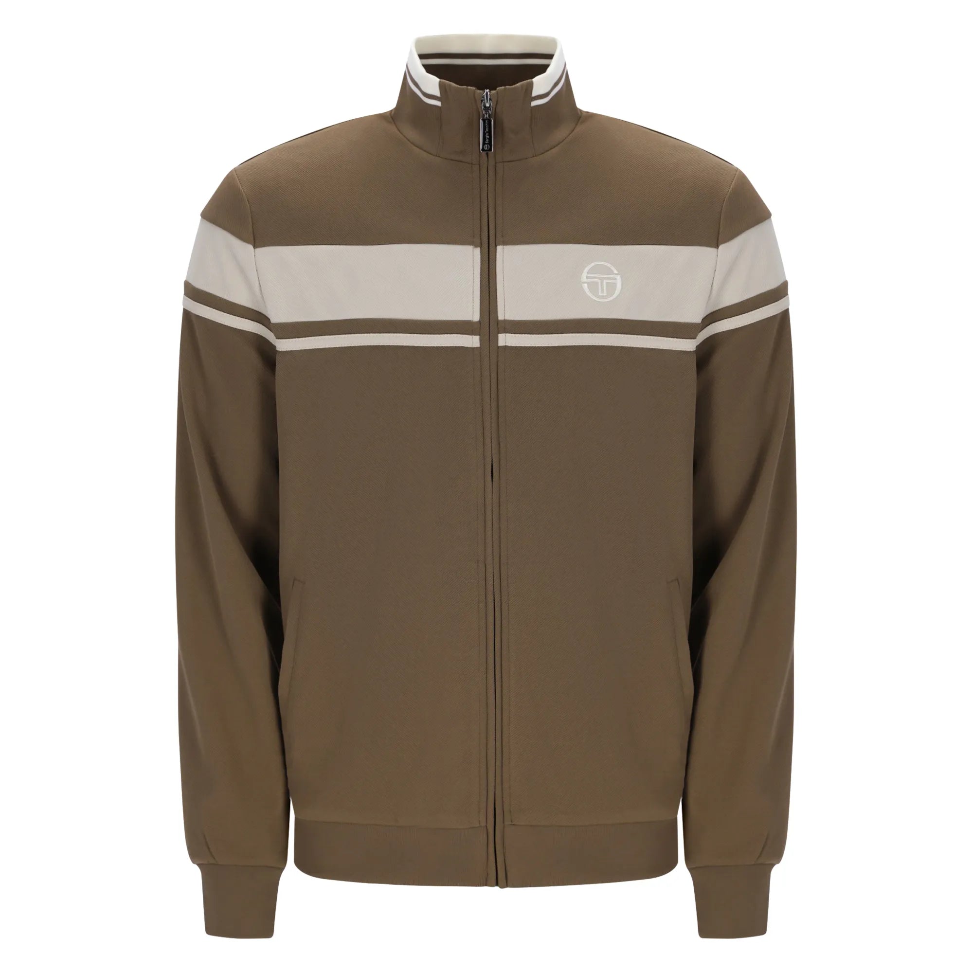 Sergio Tacchini STM14551 Damarindo Track Top 592 - Shitake/Peyote/Gardenia
