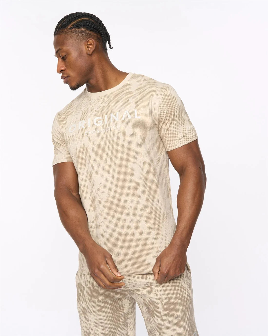 Crosshatch Bardon Camo T-Shirt