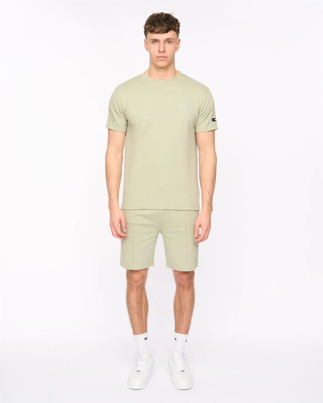 Duck & Cover Sherborn T-Shirt - Light Olive