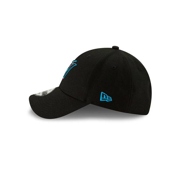 New Era Miami Marlins 9FORTY Adjustable Cap - Black