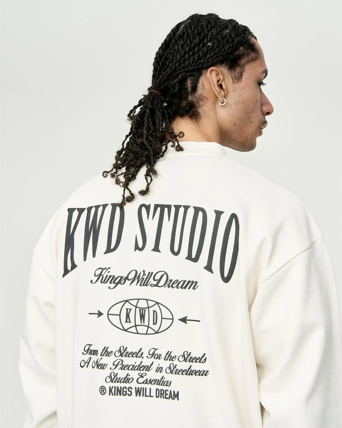 Kings Will Dream Studio Crewneck - White