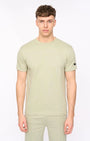 Duck & Cover Sherborn T-Shirt - Light Olive