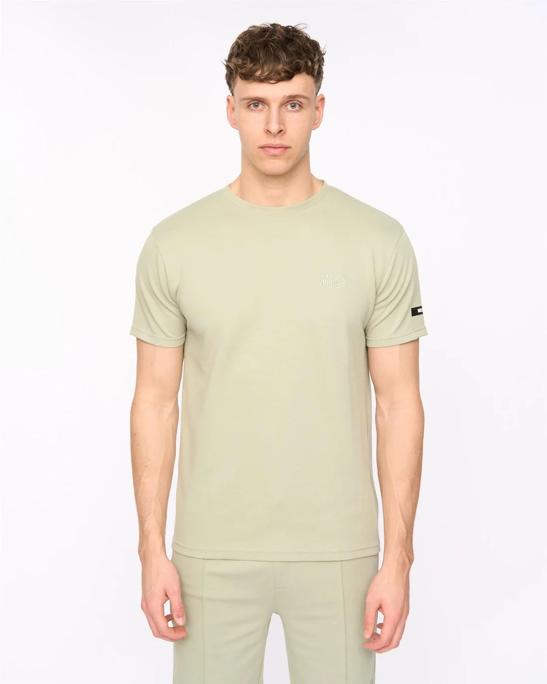 Duck & Cover Sherborn T-Shirt - Light Olive