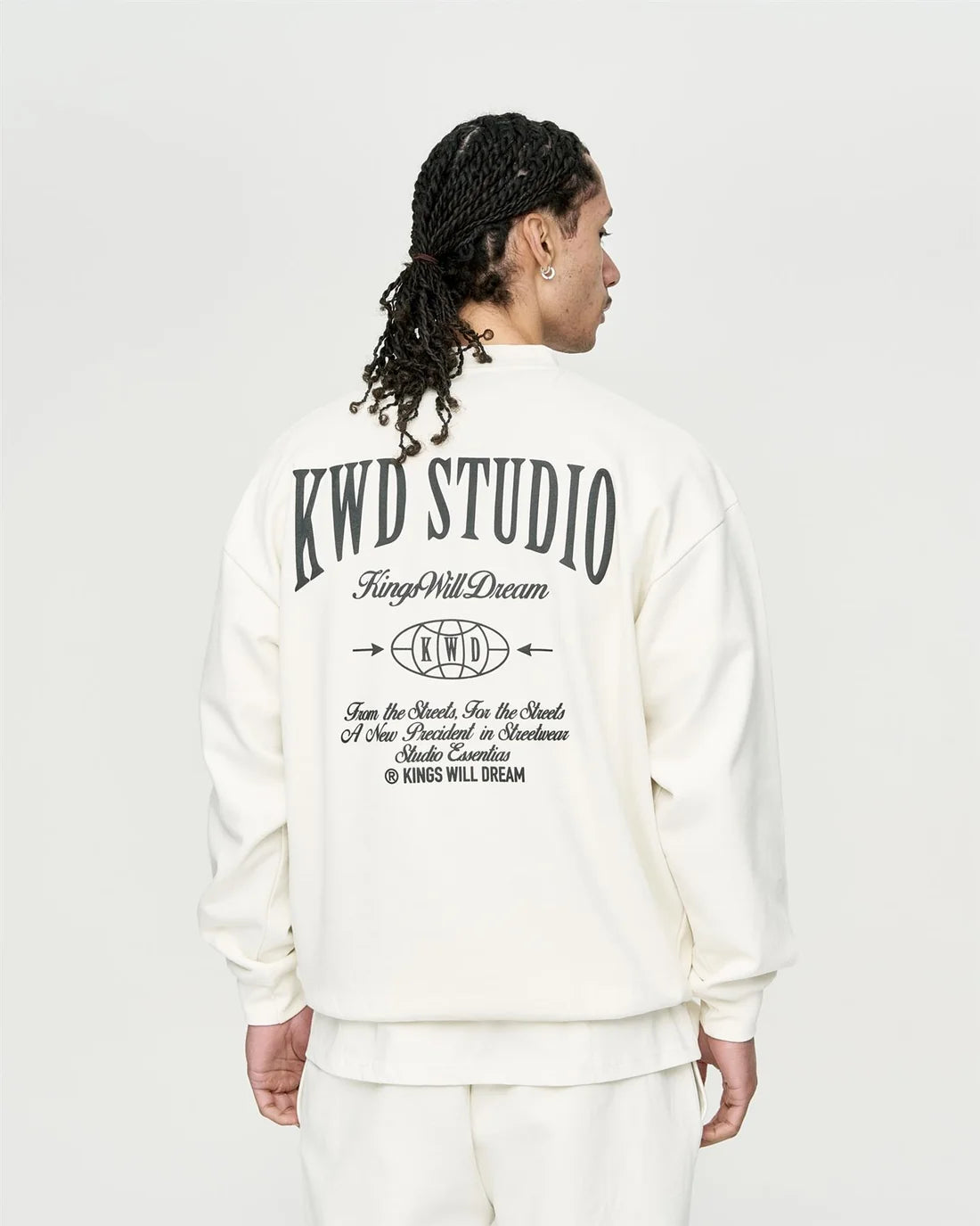 Kings Will Dream Studio Crewneck - White