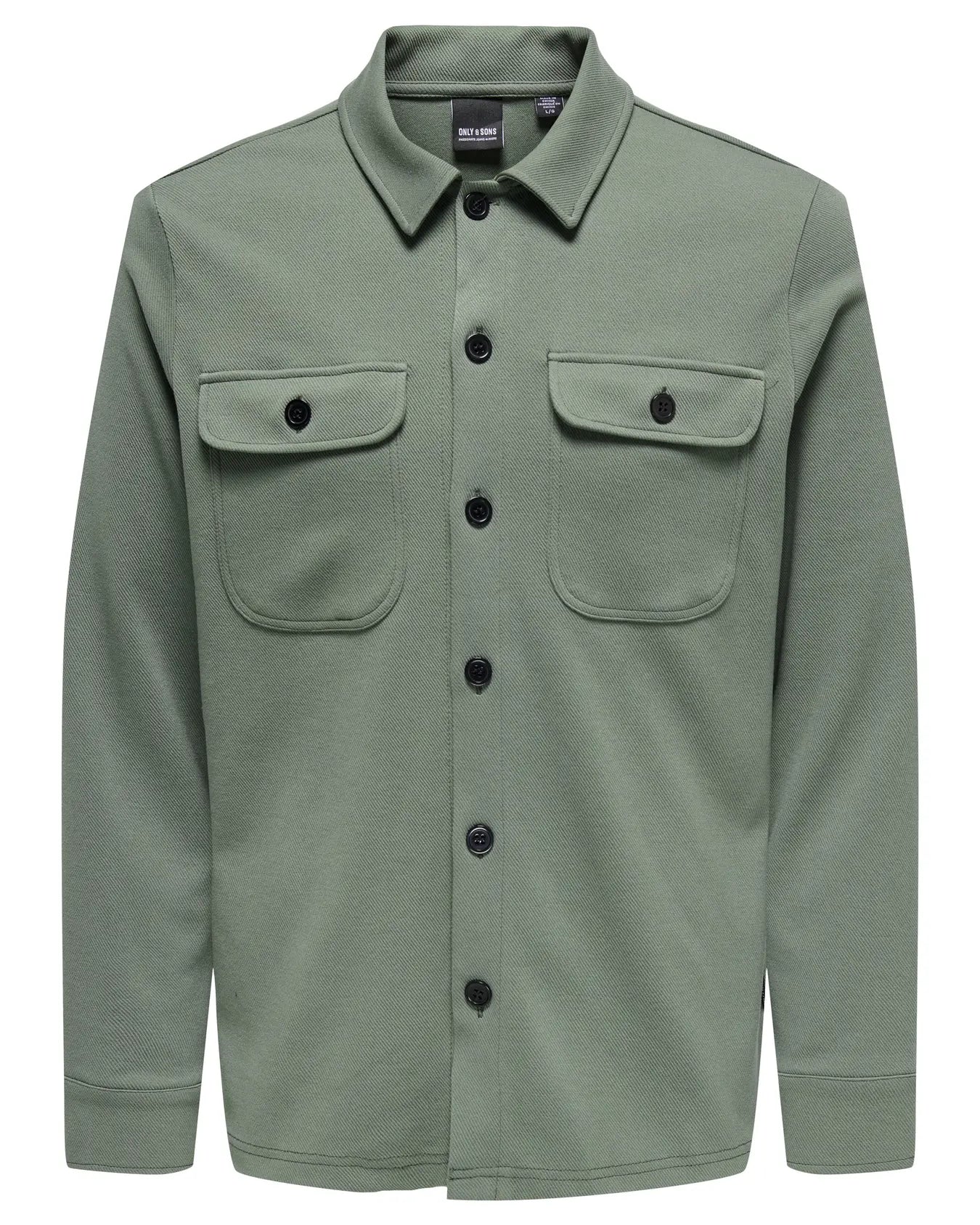 Only & Sons New Kodyl Sweat Overshirt - Castor Grey
