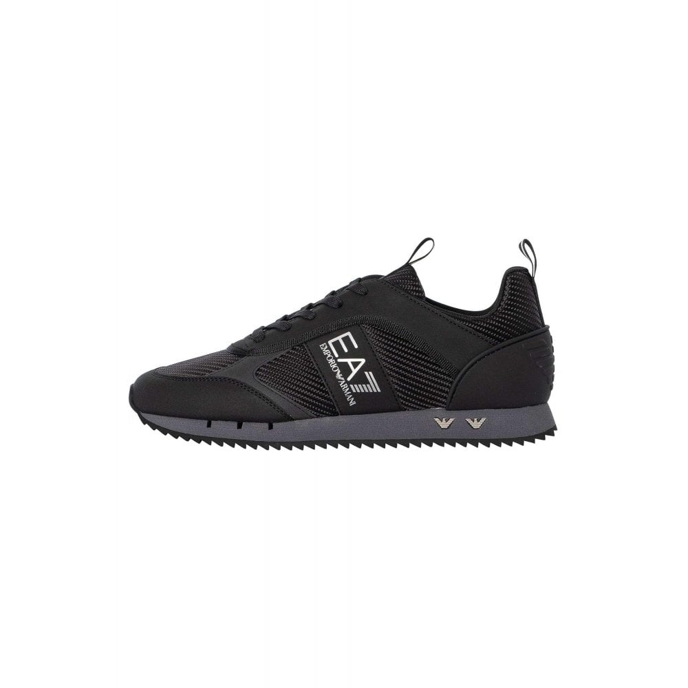 EA7 Emporio Armani X8X185 Trainers - U460 Triple Black/Silver