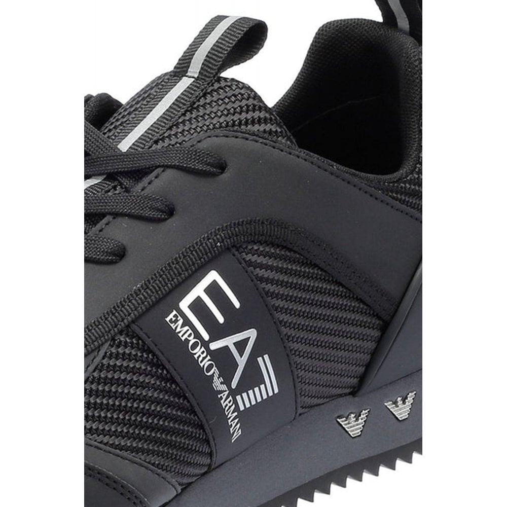 EA7 Emporio Armani X8X185 Trainers - U460 Triple Black/Silver