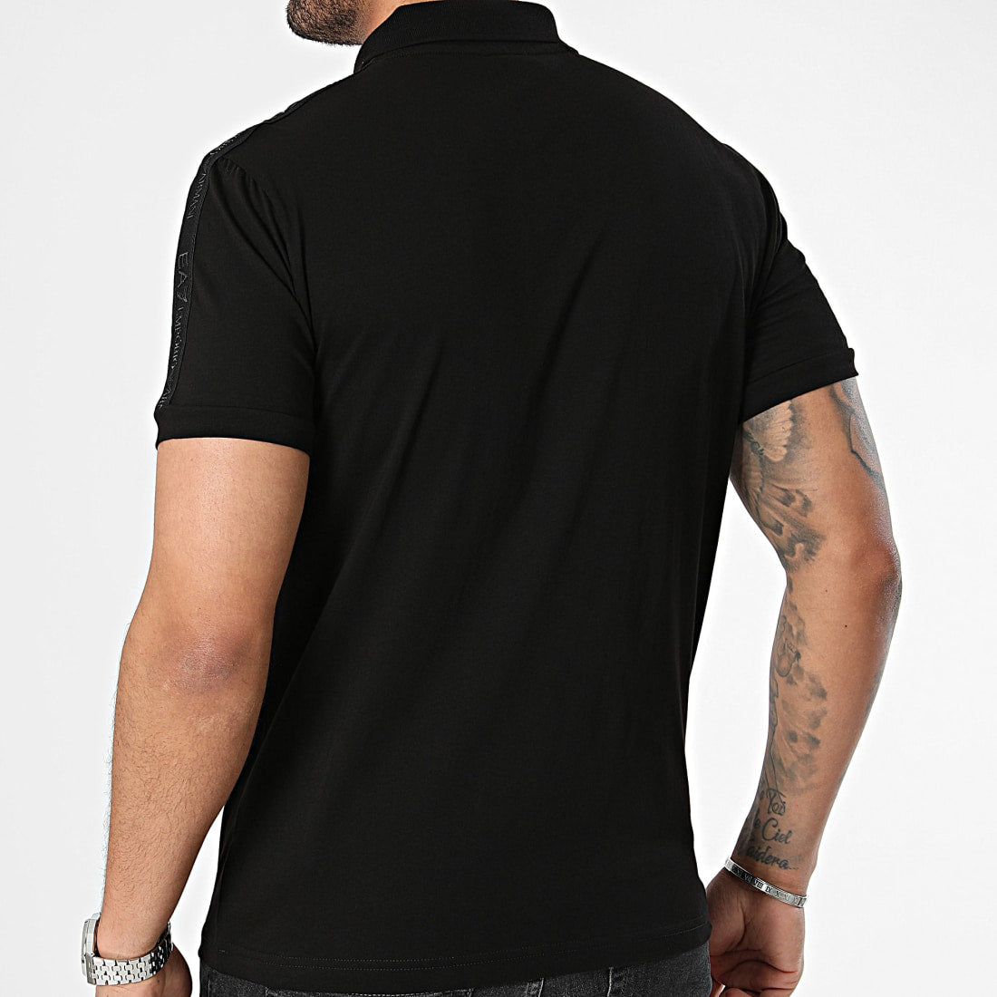 EA7 Emporio Armani Polo Shirt Black