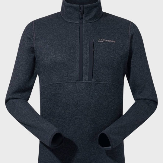 Berghaus Carnell Fleece Half Zip Black