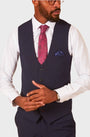 Marc Darcy Bromley Waistcoat Navy