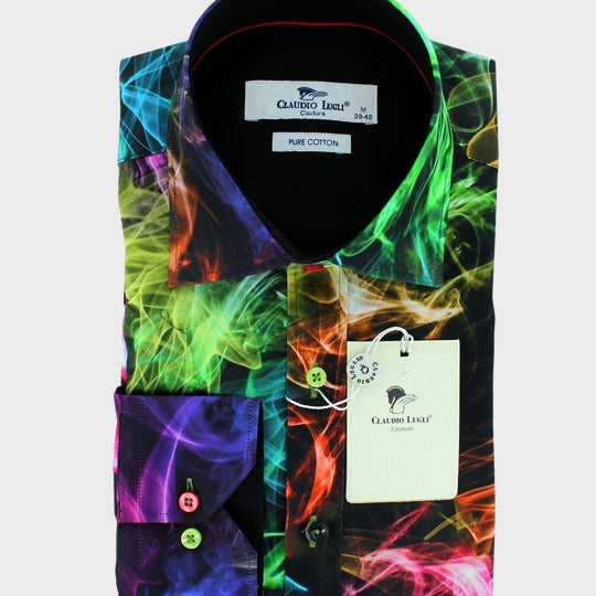 Claudio Lugli CP6896 Shirt Black