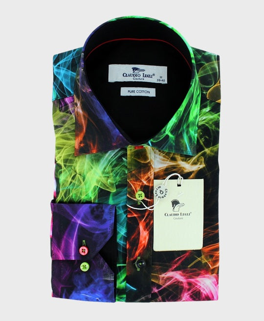 Claudio Lugli CP6896 Shirt Black