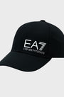 Ea7 Emporio Armani Woven Baseball Cap 28221 Black/White