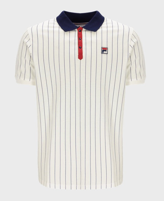 Fila Bb1 Classic Vintage Polo Shirt Gardenia