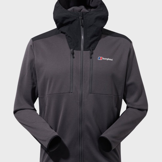 Berghaus Reacon Hooded Jacket Grey/Black