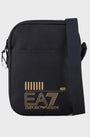 EA7 Emporio Armani Woven Sholder Bag - 26121 Black/Gold