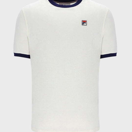 Fila Marconi Essential Ringer T-Shirt Gardenia