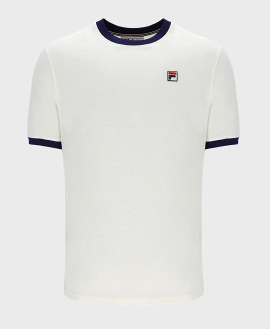 Fila Marconi Essential Ringer T-Shirt Gardenia