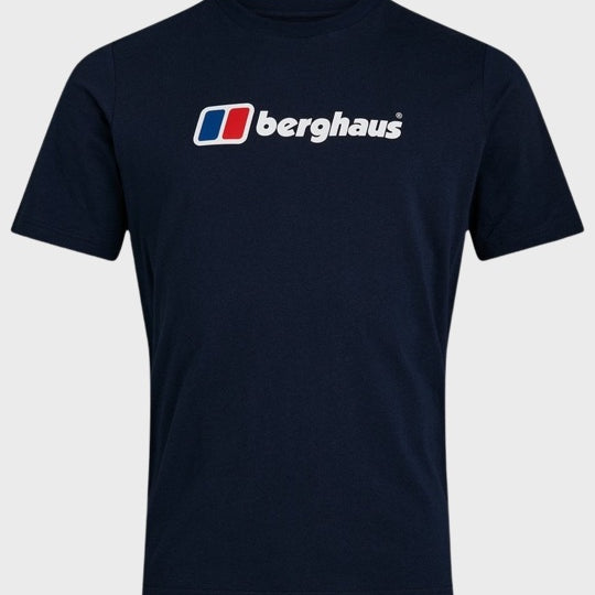 Berghaus Organic Big Classic Logo T-Shirt Navy