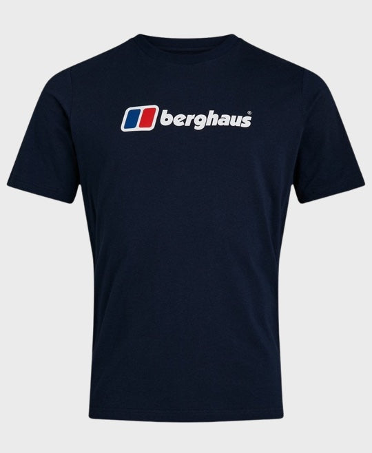 Berghaus Organic Big Classic Logo T-Shirt Navy