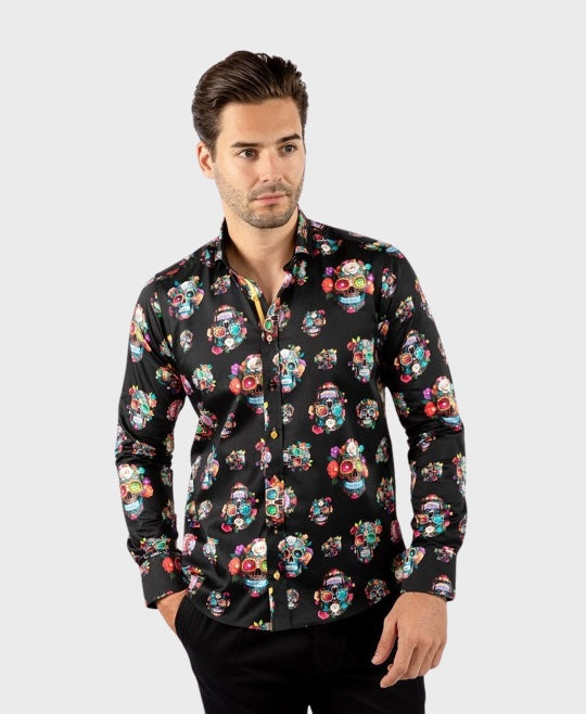 Claudio Lugli CP6887 Shirt Black