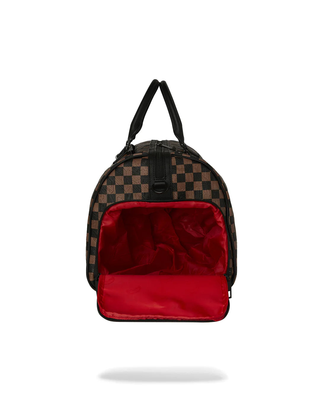 Sprayground 910D8235 Check 2 Emboss Duffle Bag - Brown