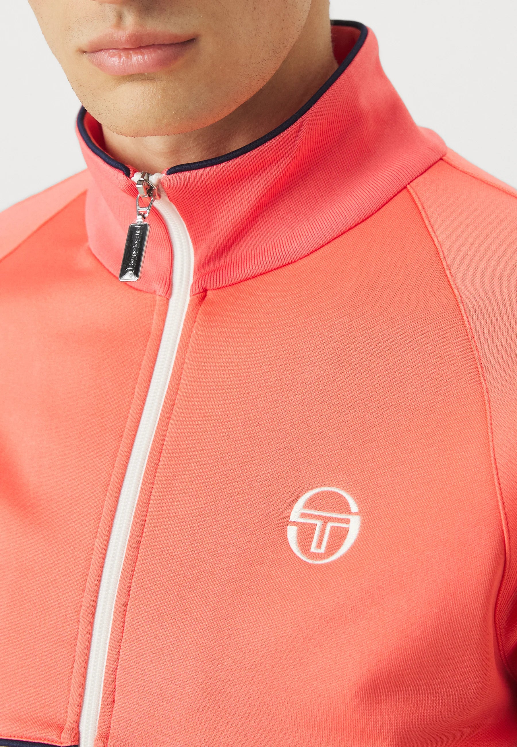 Sergio Tacchini Orion Track Top - Dubarry/Gardenia/Maritime Blue