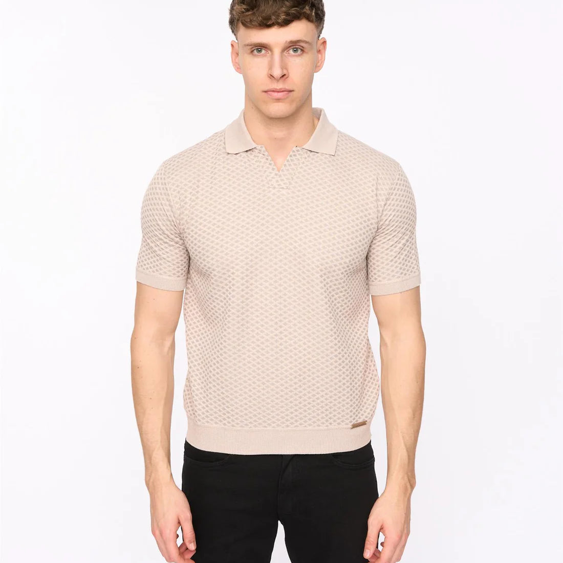 Duck & Cover Morwin Polo Shirt - Stone
