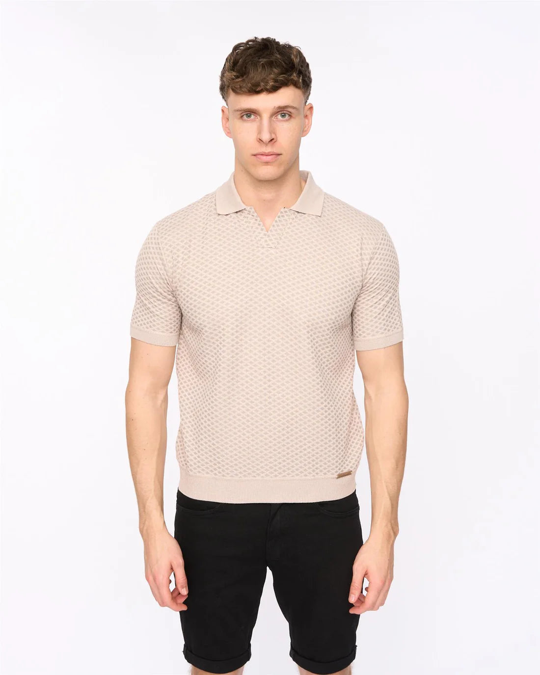 Duck & Cover Morwin Polo Shirt - Stone