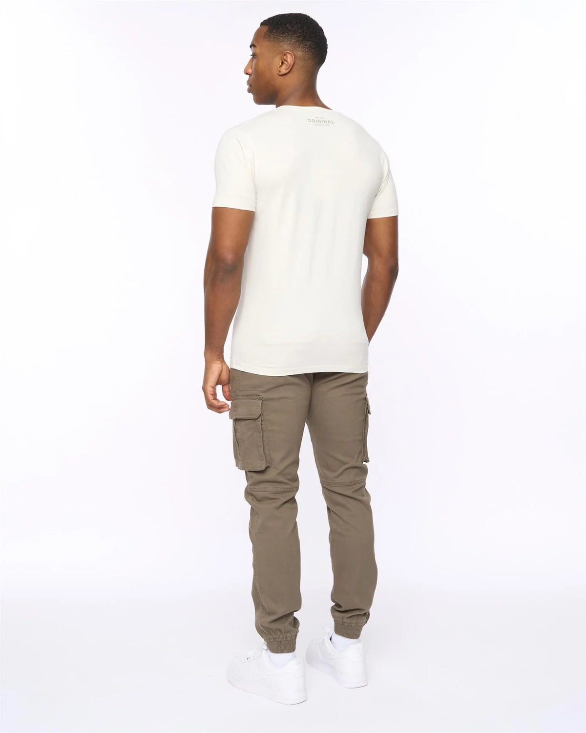 Crosshatch Athwood T-Shirt - Off White