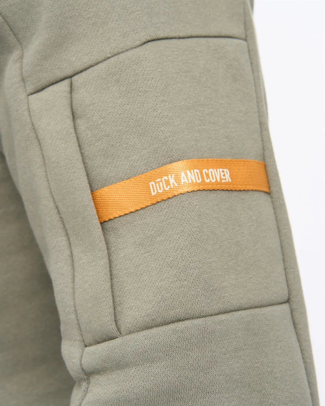Duck & Cover Adamsberg Hoodie - Dark Olive