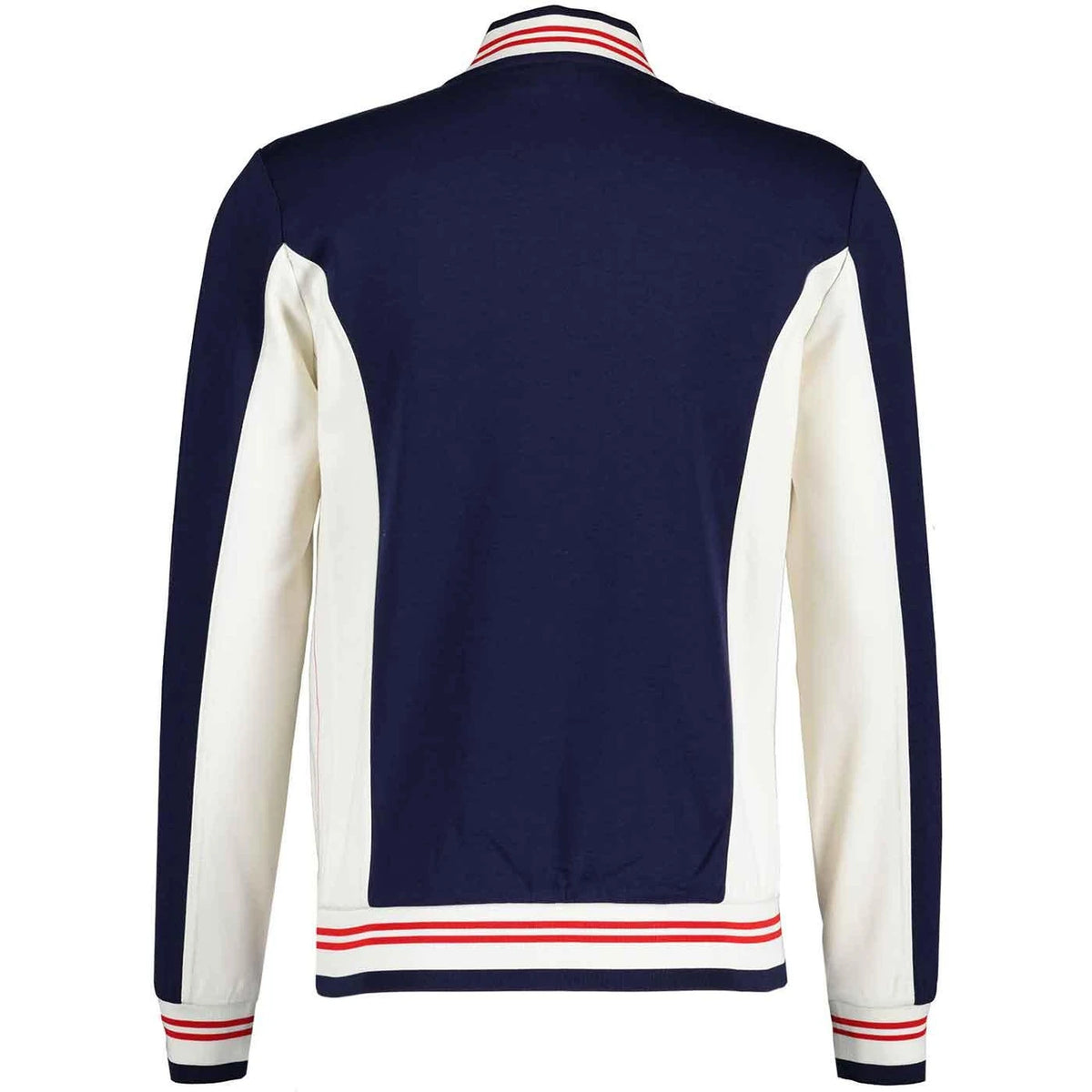 Fila LM161RN1 Settanta Baseball Track Jacket 411 - Fila Navy/Gardenia/Fila Red