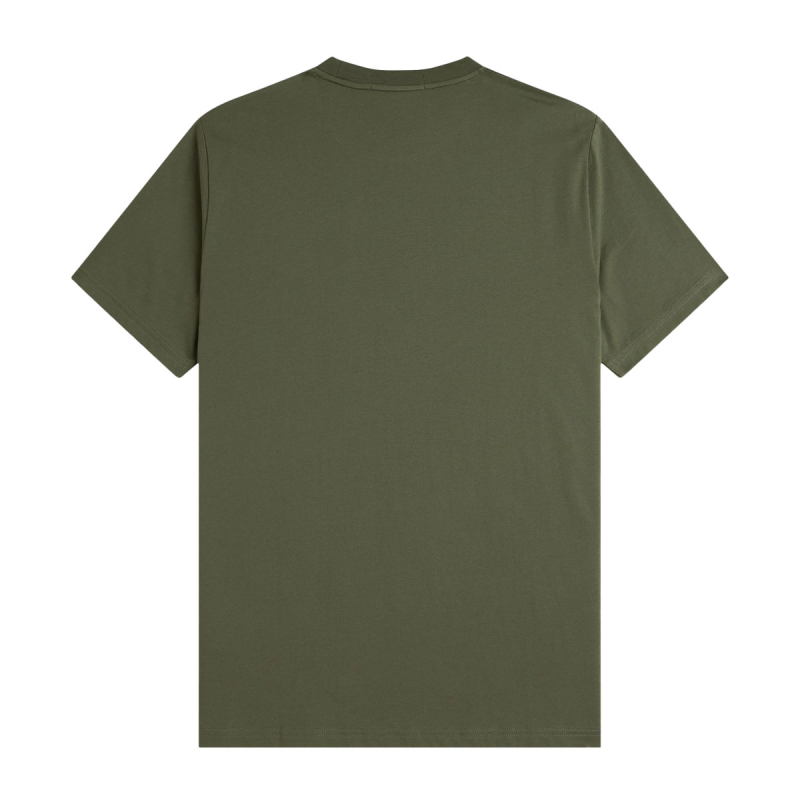 Fred Perry M4580 Embroidered T-Shirt W19 Laurel Wreath Green