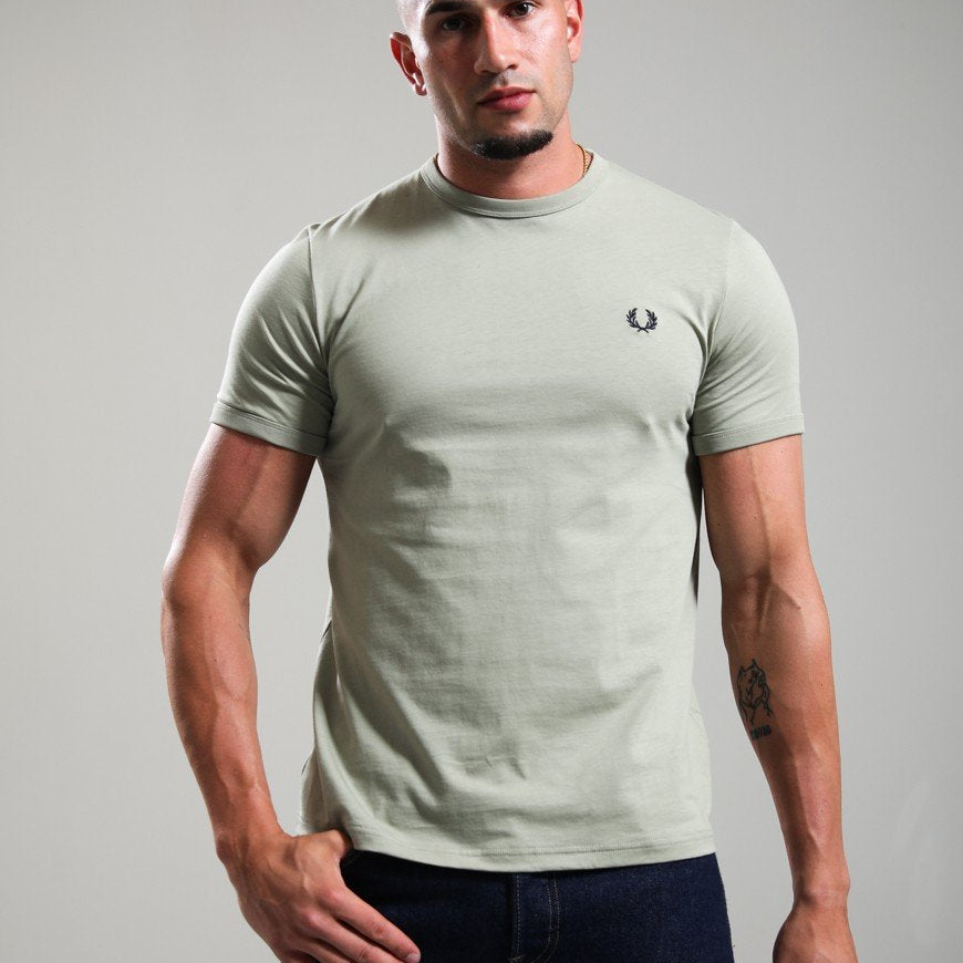 Fred Perry M3519 Ringer T-Shirt R26 - Sawgrass