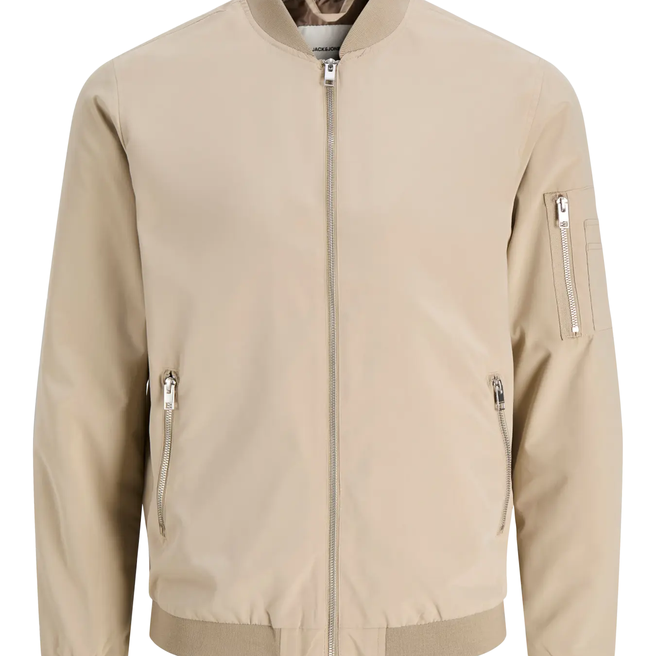 Jack & Jones Rush Bomber Jacket - Crockery