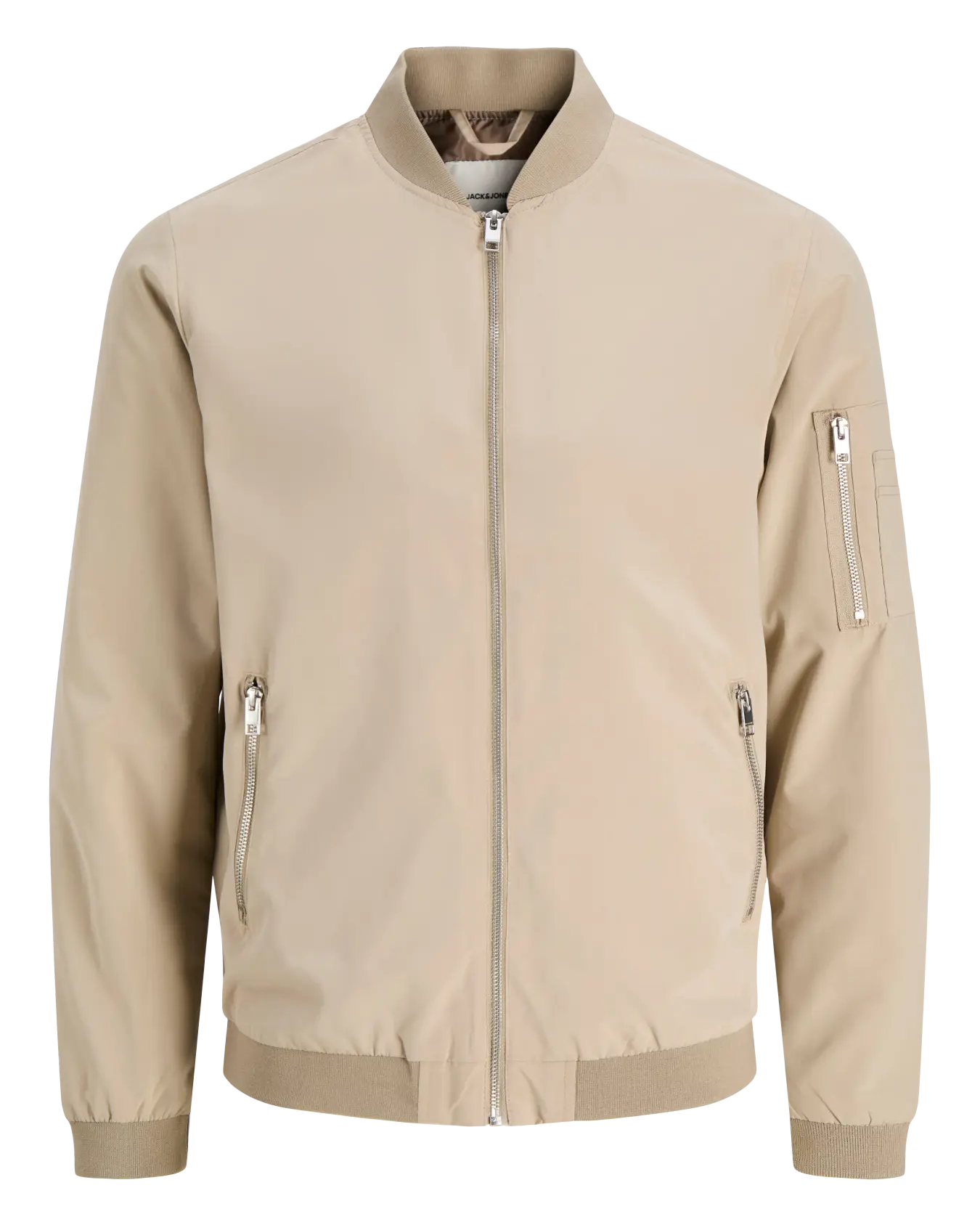 Jack & Jones Rush Bomber Jacket - Crockery