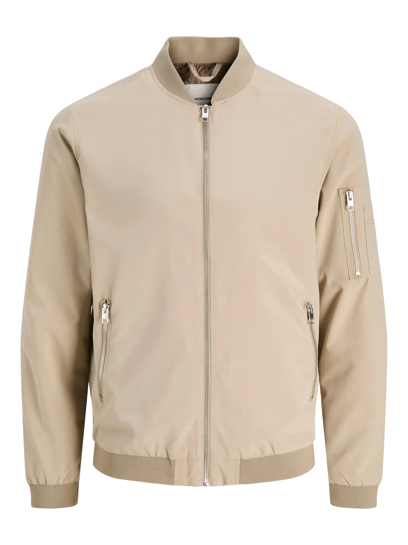 Jack & Jones Rush Bomber Jacket - Crockery