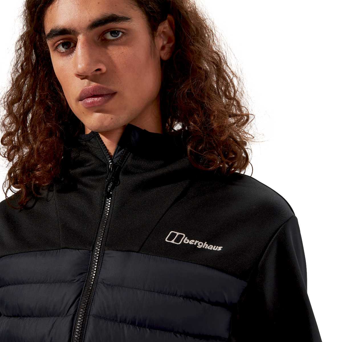Berghaus Vaskye Hooded Hybrid Jacket Black