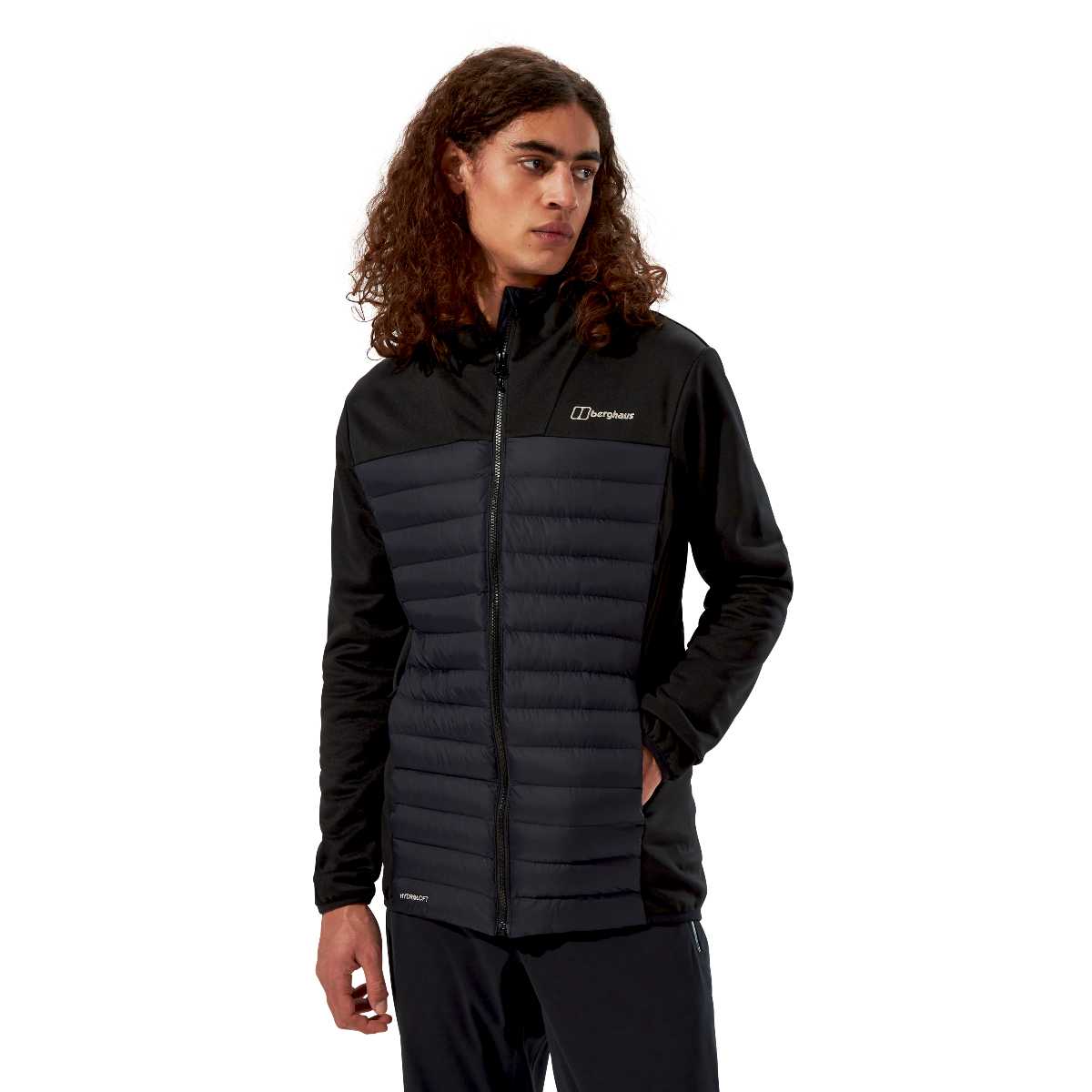 Berghaus Vaskye Hooded Hybrid Jacket Black