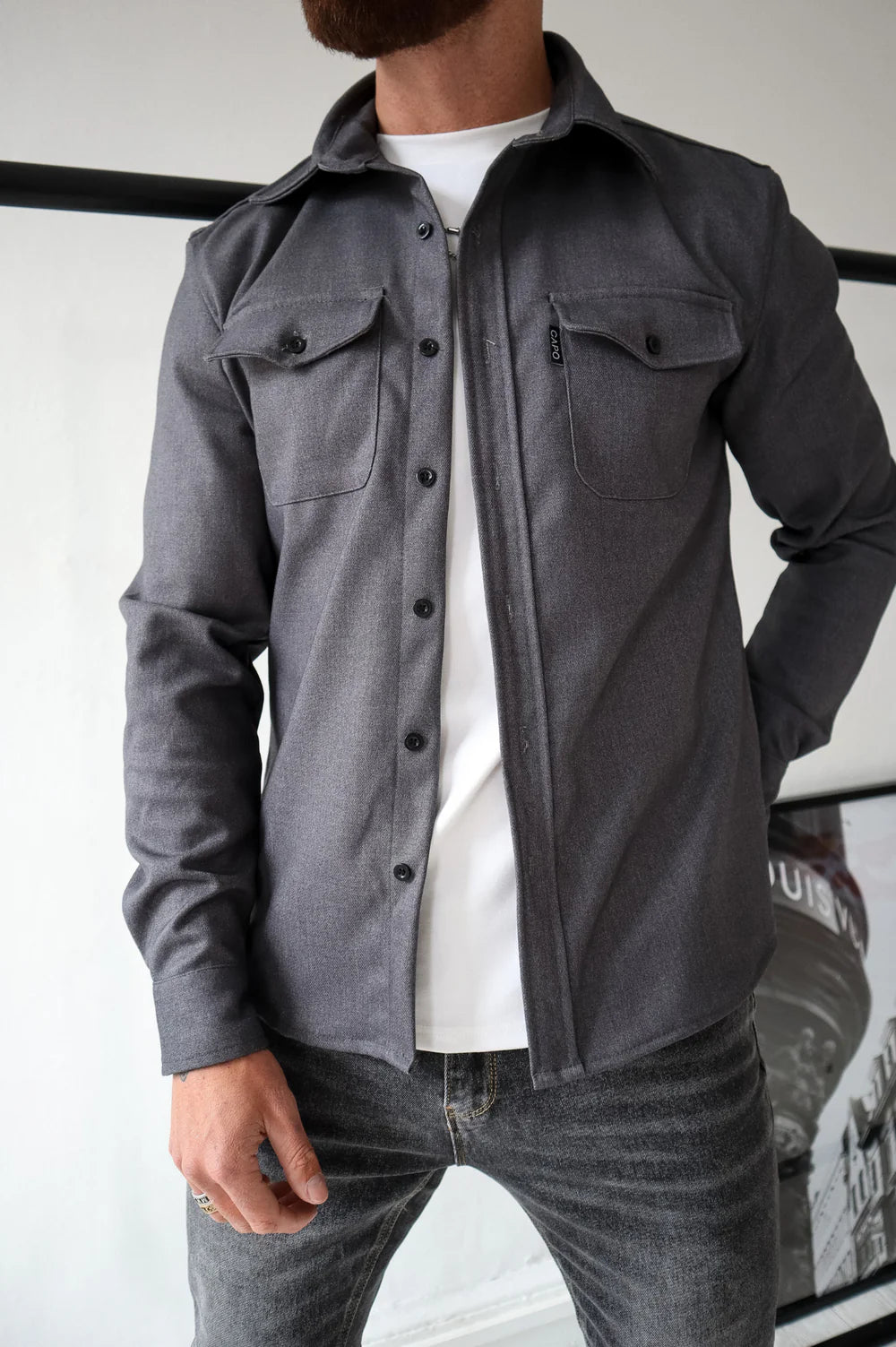 Capo Overshirt Grey